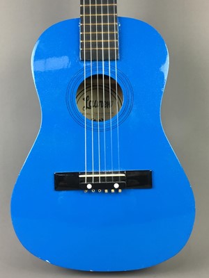 Lot 301 - A CHILD'S GUITAR AND OTHERS