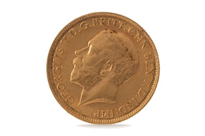 Lot 55 - A GEORGE V GOLD HALF SOVEREIGN DATED 1913