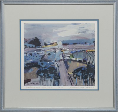 Lot 126 - SUILVEN AND LOCHINVER, A SIGNED LIMITED EDITION PRINT BY HAMISH MACDONALD