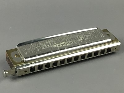 Lot 315 - A HOHNER SUPER CHORMONICA  AND ANOTHER