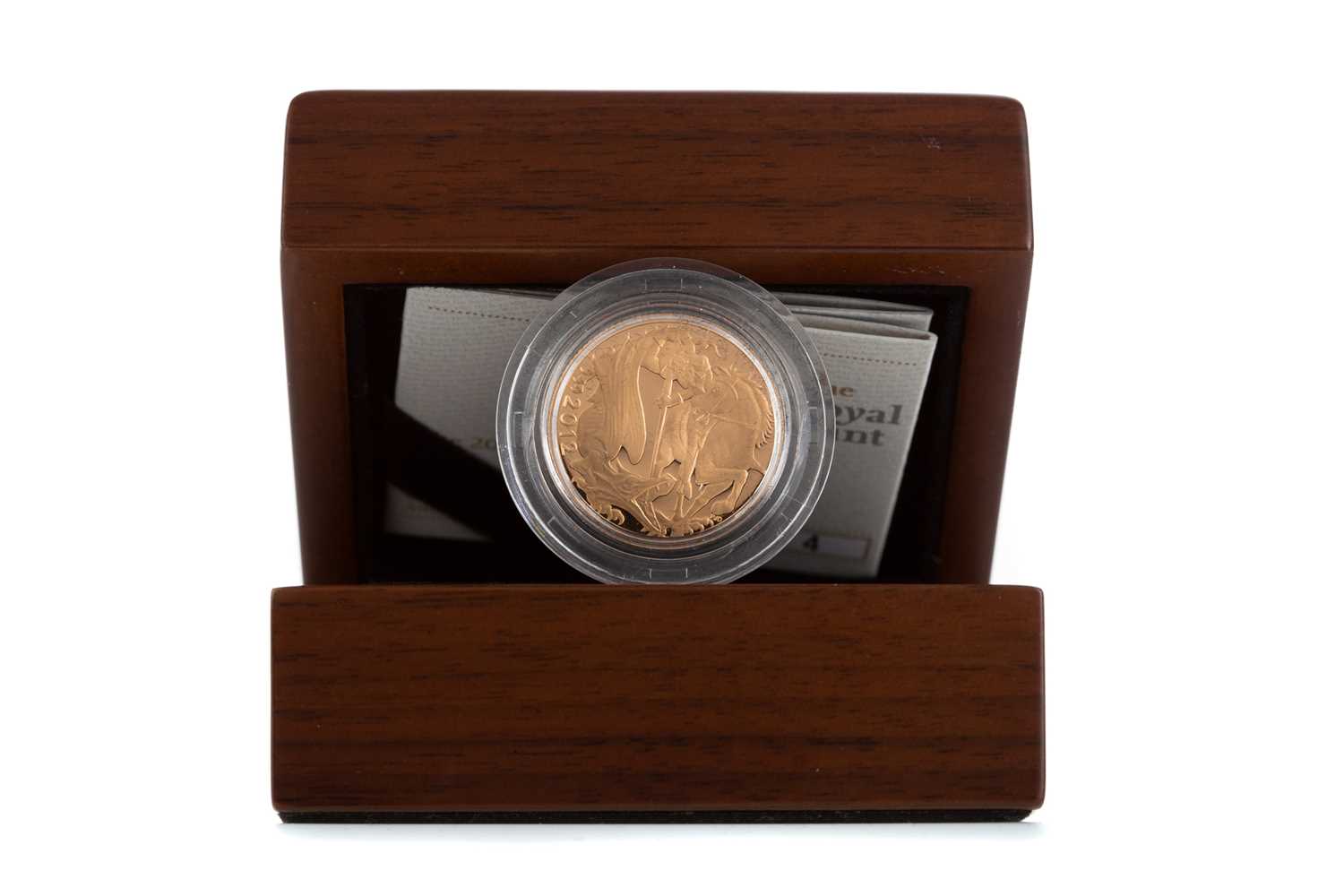 Lot 71 - A QUEEN ELIZABETH II GOLD PROOF SOVEREIGN DATED 2012
