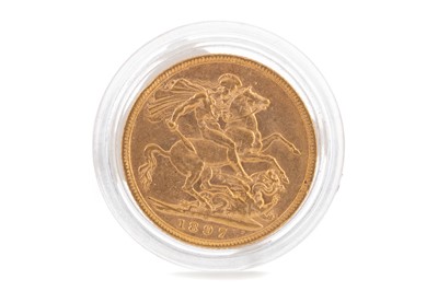 Lot 80 - A VICTORIA GOLD SOVEREIGN DATED 1897