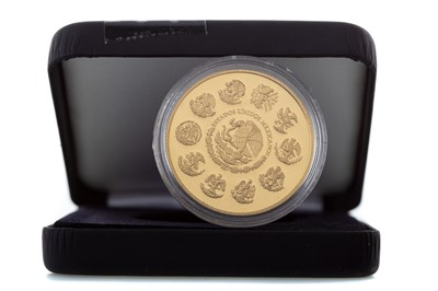 Lot 8 - THE 2011 MEXICO THIRTIETH ANNIVERSARY YEAR GOLD PROOF ONE OUNCE 'LIBERTAD'