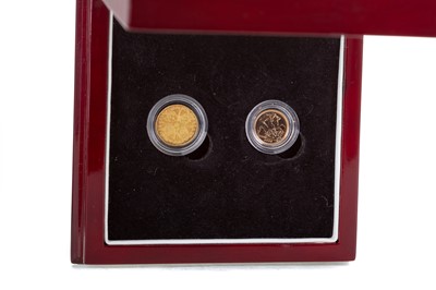 Lot 10 - THE FIRST BRITISH GOLD QUARTERS COIN SET