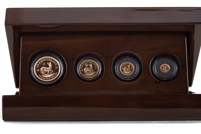 Lot 15 - THE 2017 SOUTH AFRICAN MINT FRACTIONAL KRUGERRAND GOLD PROOF COIN SET