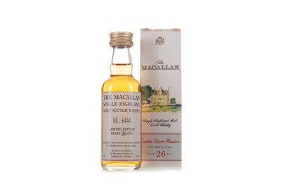 Lot 106 - MACALLAN 1966 26 YEAR OLD LIMITED EDITION MINIATURE