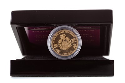 Lot 25 - AN ELIZABETH II GOLD SOVEREIGN DATED 2013