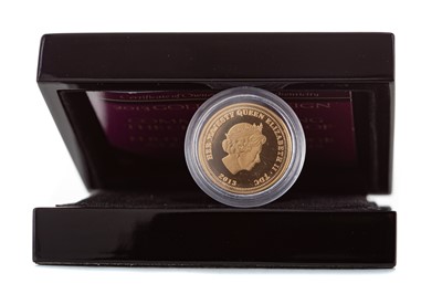 Lot 25 - AN ELIZABETH II GOLD SOVEREIGN DATED 2013