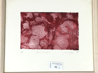 Lot 165 - A LOT OF FIVE FRAMED PRINTS BY YVONNE GREEN