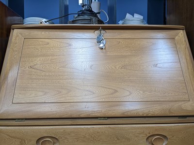 Lot 335 - AN ERCOL BUREAU