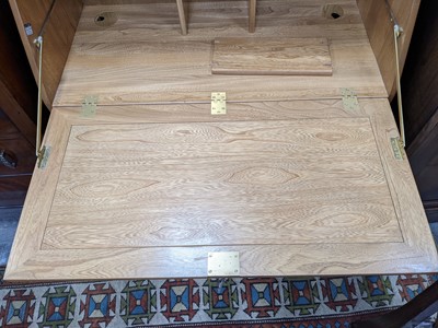 Lot 335 - AN ERCOL BUREAU