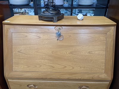 Lot 335 - AN ERCOL BUREAU