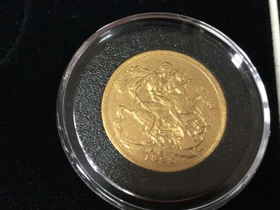 Lot 52 - A GEORGE IV GOLD SOVEREIGN DATED 1823
