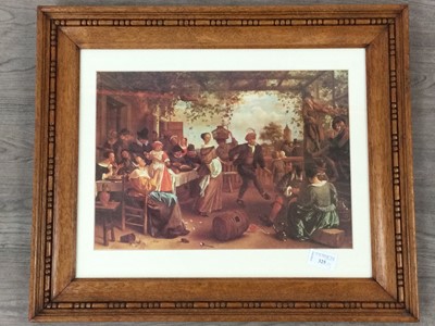 Lot 325 - A PRINT AFTER RENOIR AND OTHER PICTURES