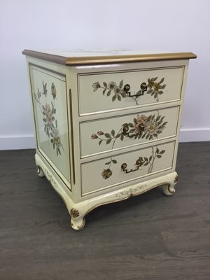 Lot 357 - A LACQUERED CHEST