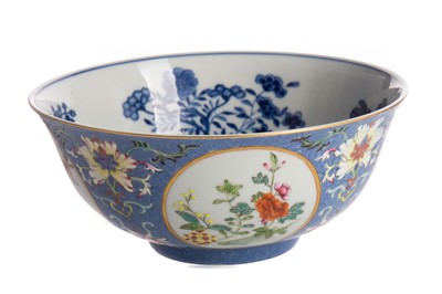 Lot 1204 - A CHINESE MEDALLION BOWL