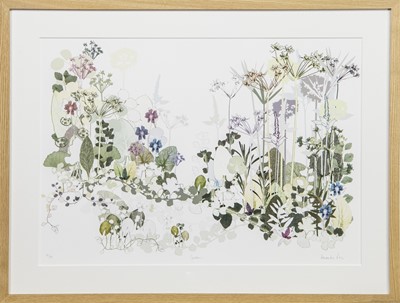 Lot 122 - GARDEN, A SIGNED LIMITED EDITION PRINT BY AMANDA ROSS