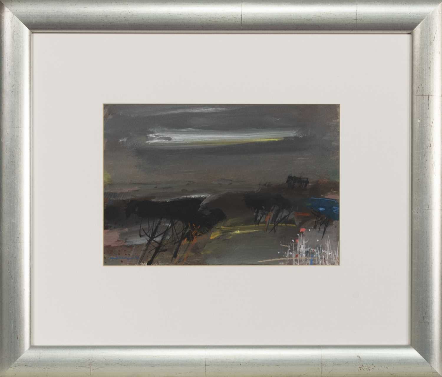 Lot 110 - AN UNTITLED OIL BY HAMISH MACDONALD