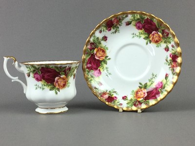 Lot 108 - A ROYAL ALBERT 'OLD COUNTRY ROSES' PART TEA SERVICE