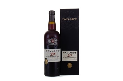 Lot 159 - TAYLOR'S 20 YEAR OLD TAWNY PORT 75CL
