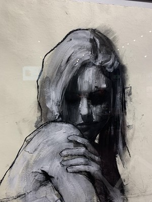 Lot 76 - ABIGAIL WHITE PAPER VII, A PASTEL BY MARK DEMSTEADER