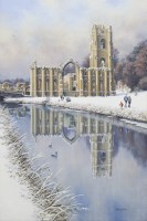 Lot 361 - * MALCOLM BUTTS (1943 - 2009), FOUNTAINS ABBEY...