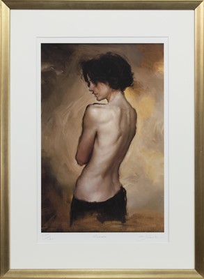 Lot 72 - ECHOES, A SIGNED LIMITED EDITION PRINT BY MICHAEL AUSTIN