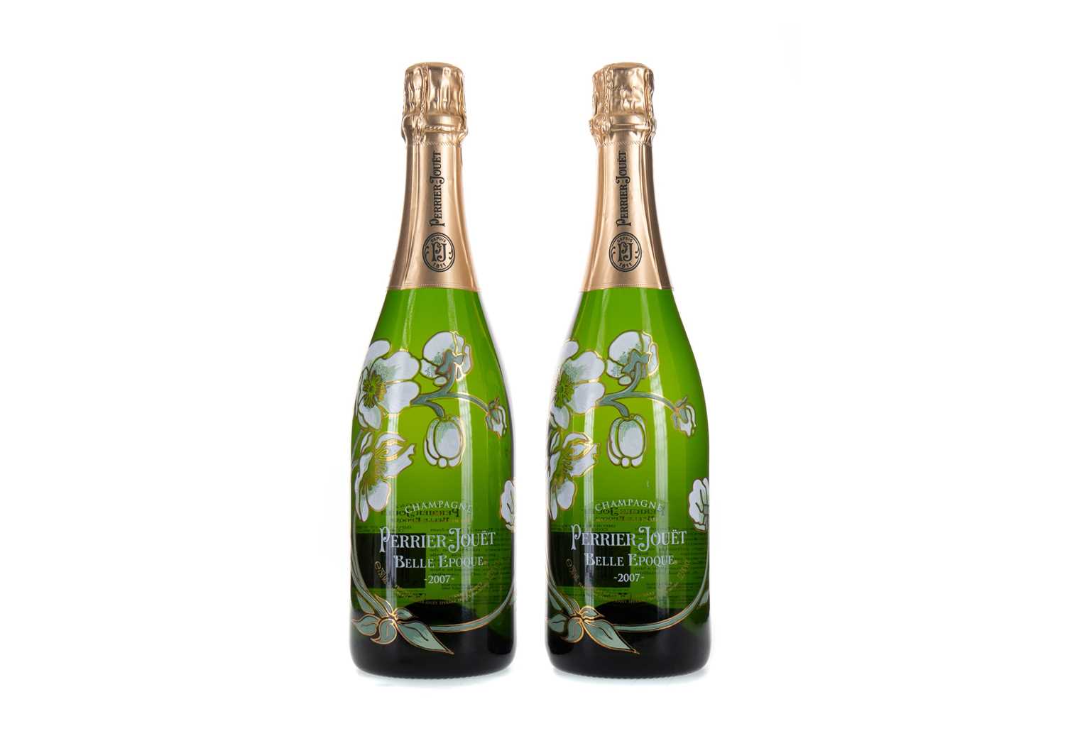 Lot 168 - 2 BOTTLES OF PERRIER-JOUET BELLE EPOQUE 2007 VINTAGE CHAMPAGNE 75CL