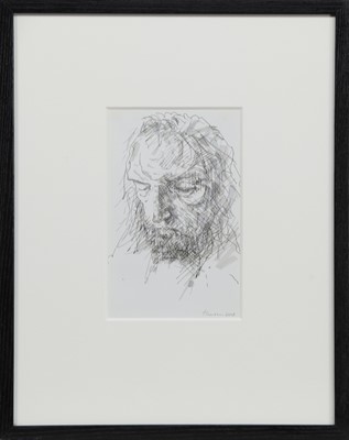 Lot 59 - AN UNTITLED MIXED MEDIA BY PETER HOWSON