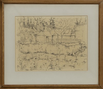 Lot 109 - THREE PEN AND INK DRAWINGS BY JAMES DOWNIE ROBERTSON
