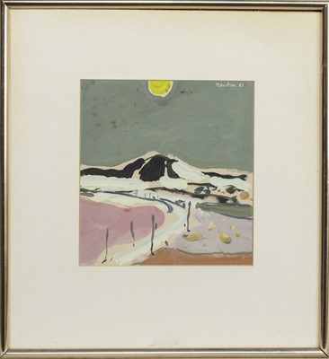 Lot 59 - AN UNTITLED OIL BY JAMES DOWNIE ROBERTSON