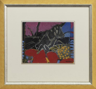 Lot 57 - AN UNTITLED OIL BY JAMES DOWNIE ROBERTSON