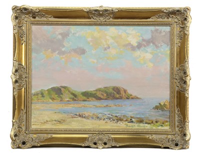 Lot 325 - EVENING GLOW, CEAN-A-BHARA, AN OIL BY HENRY YOUNG ALISON