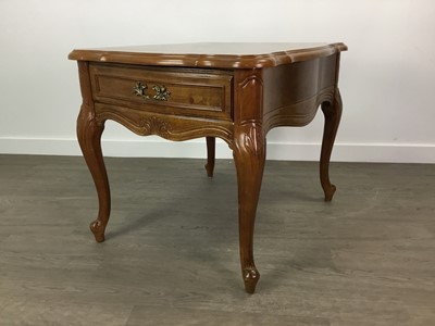 Lot 262 - A MAHOGANY AND CROSS-BANDED SIDE TABLE BY CHARLES BARR LTD AND TWO OTHER TABLES