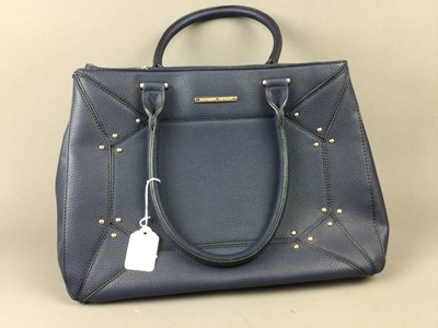 Lot 157 - A LOT OF TWO LEATHER HANDBAGS