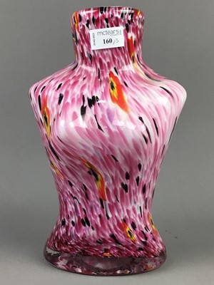 Lot 297 - A MURANO GLASS SCULPTURE AND TWO OTHERS