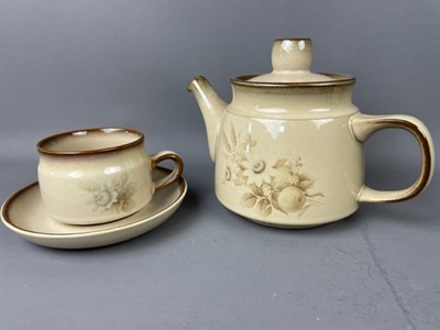 Lot 312 - A DENBY 'MEMORIES' TEA, COFFEE AND DINNER SERVICE