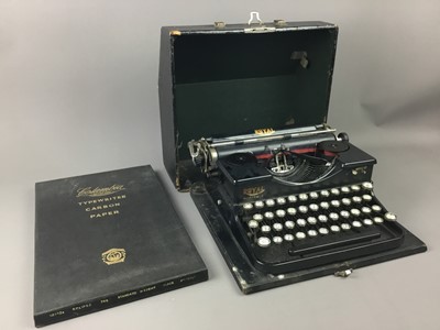 Lot 325 - A ROYAL PORTABLE TYPEWRITER