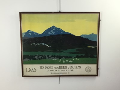 Lot 958 - AMENDED - AN ORIGINAL LMS BEN MORE FROM KILLIN JUNCTION RAILWAY POSTER