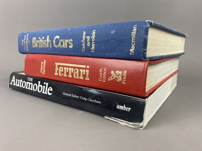 Lot 346 - A LOT OF BOOKS RELATING TO CARS AND VEHICLES