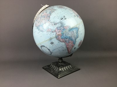 Lot 355 - A GROUP OF THREE TERRESTRIAL GLOBES