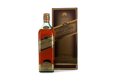 Lot 187 - JOHNNIE WALKER 15 YEAR OLD GOLD LABEL 75CL