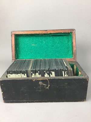 Lot 395 - THREE BOXES OF LANTERN SLIDES