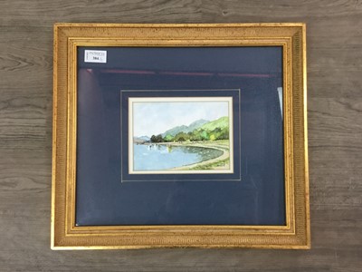 Lot 384 - A PAIR OF WATERCOLOURS BY IRVINE RUSSELL