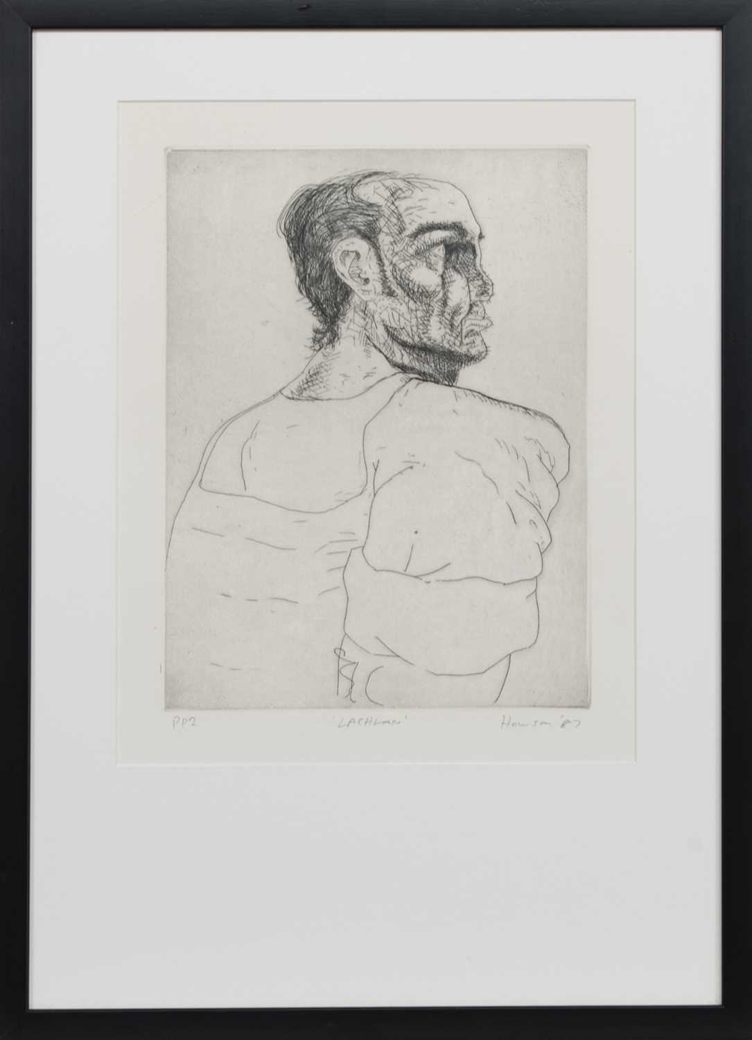 Lot 6 - SARACEN HEADS, LACHLAN, AN ETCHING BY PETER HOWSON