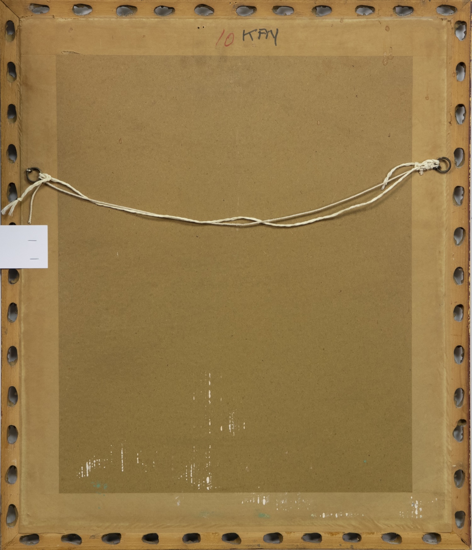 Lot 209 - MUSE AND GLOVE, AN OIL BY ALAN SUTHERLAND