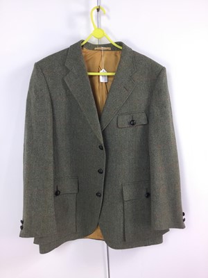 Lot 432 - A LOT OF TWO GENTLEMAN'S TWEED JACKETS AND TWO PAIRS OF TREWS