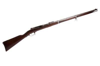 Lot 16 - A LATE 19TH/EARLY 20TH CENTURY GERMAN RIFLE