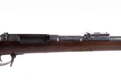 Lot 16 - A LATE 19TH/EARLY 20TH CENTURY GERMAN RIFLE