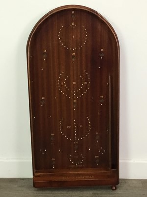 Lot 17 - A REPRODUCTION 'HIT-A-PIN BAGATELLE' BOARD